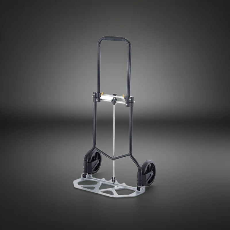 Diable pliable 100kg – poignée téléscopique – léger, compact et robuste
