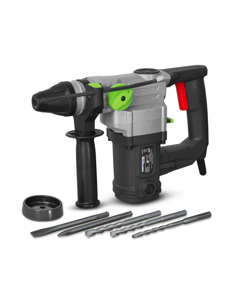 Marteau perforateur 800W – 4J – mandrin SDS 26mm – coffret avec accessoires