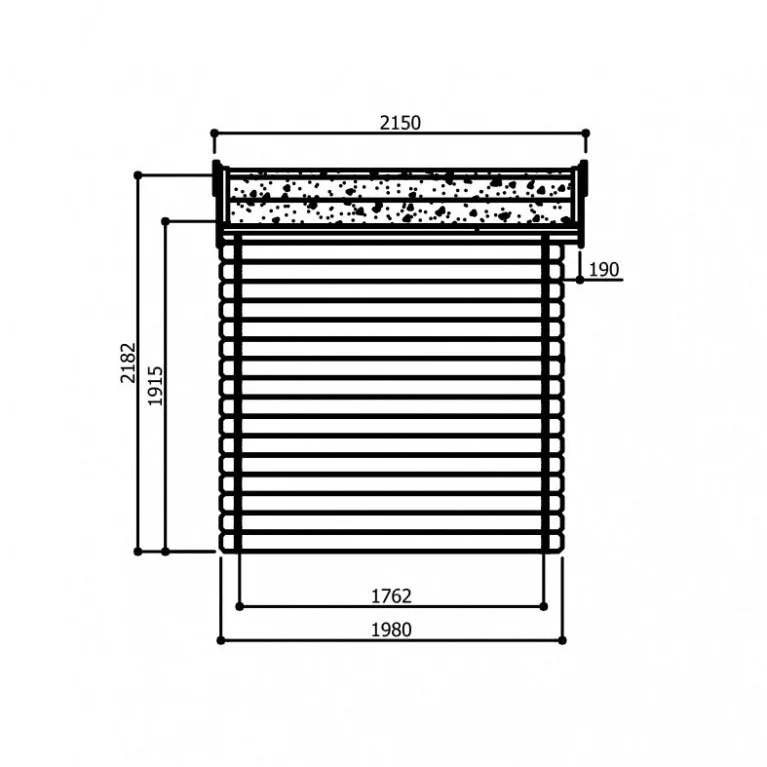Abri de jardin Dresden - 2,48 x 1,98 m - sapin du Nord certifié - double-porte avec fenêtres