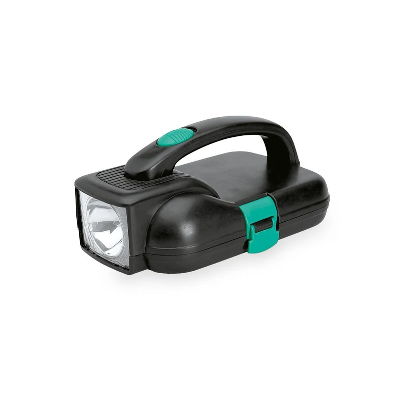 Set à outils composé de 24 accessoires présentés dans une mallette résistante avec lanterne LED intégrée VIZCAYA