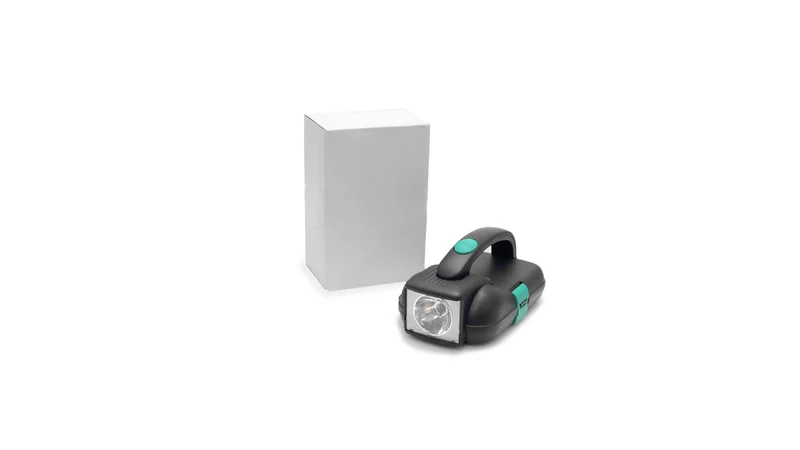 Set à outils composé de 24 accessoires présentés dans une mallette résistante avec lanterne LED intégrée VIZCAYA