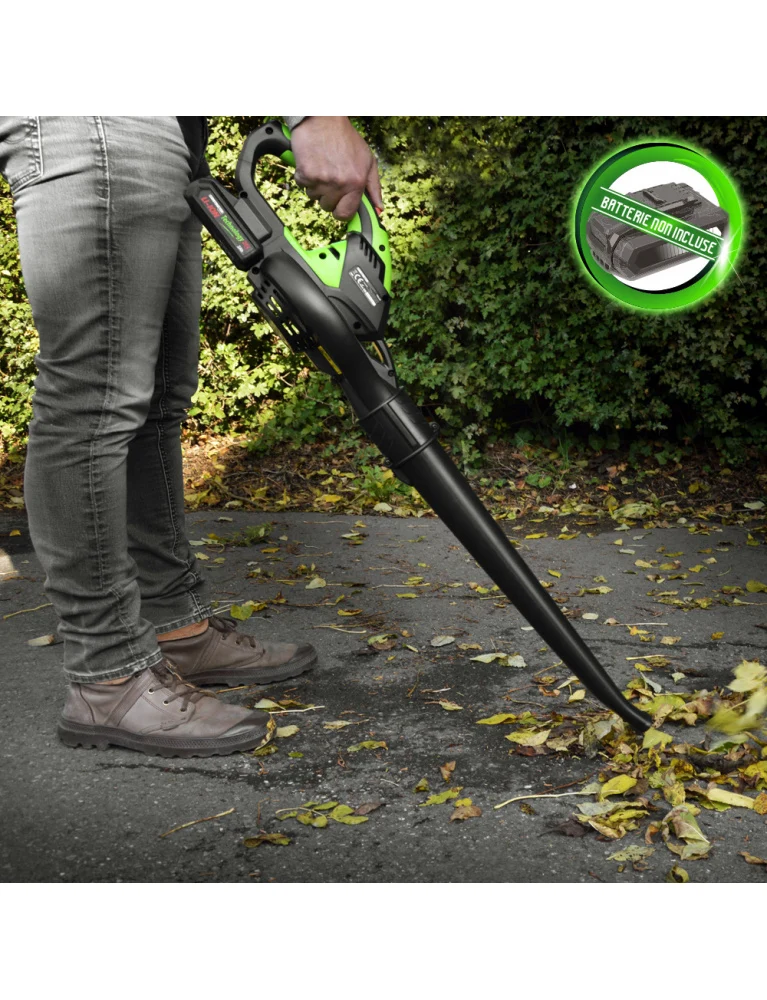 Souffleur sur batterie 20 V max - 200 km/h- sans batterie