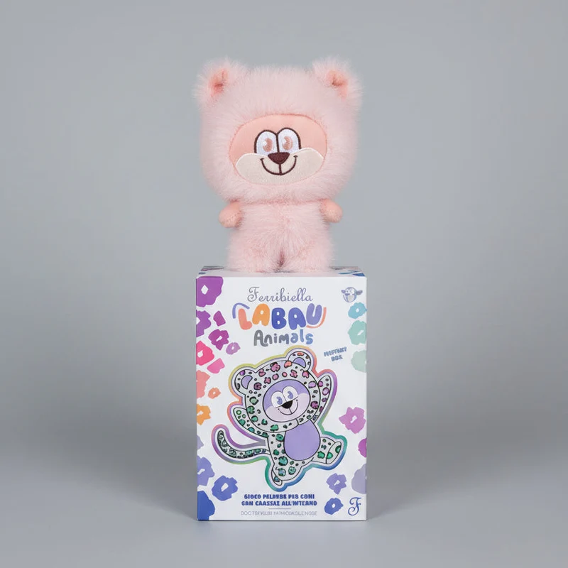 Peluche Labau Animals 15x10x7cm modello a scelta
