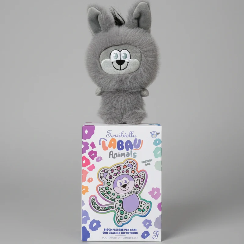 Peluche Labau Animals 15x10x7cm modello a scelta