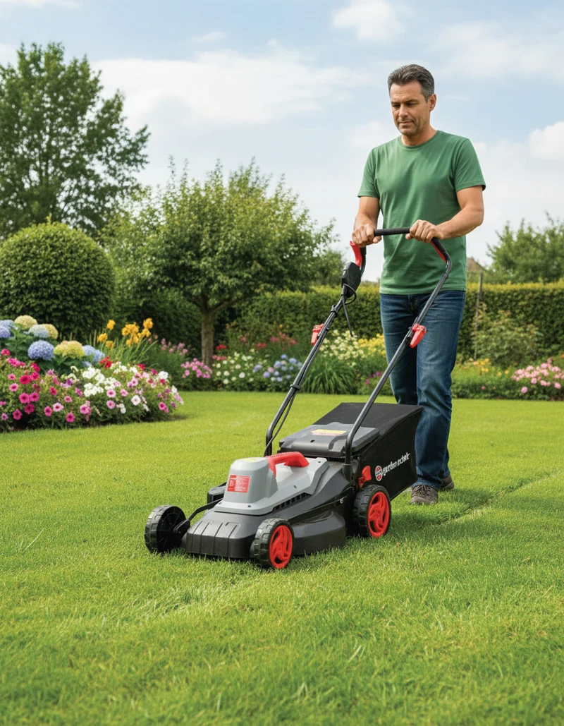 Tondeuse électrique 1800W - 40 cm - 5 positions- bac de 40 L
