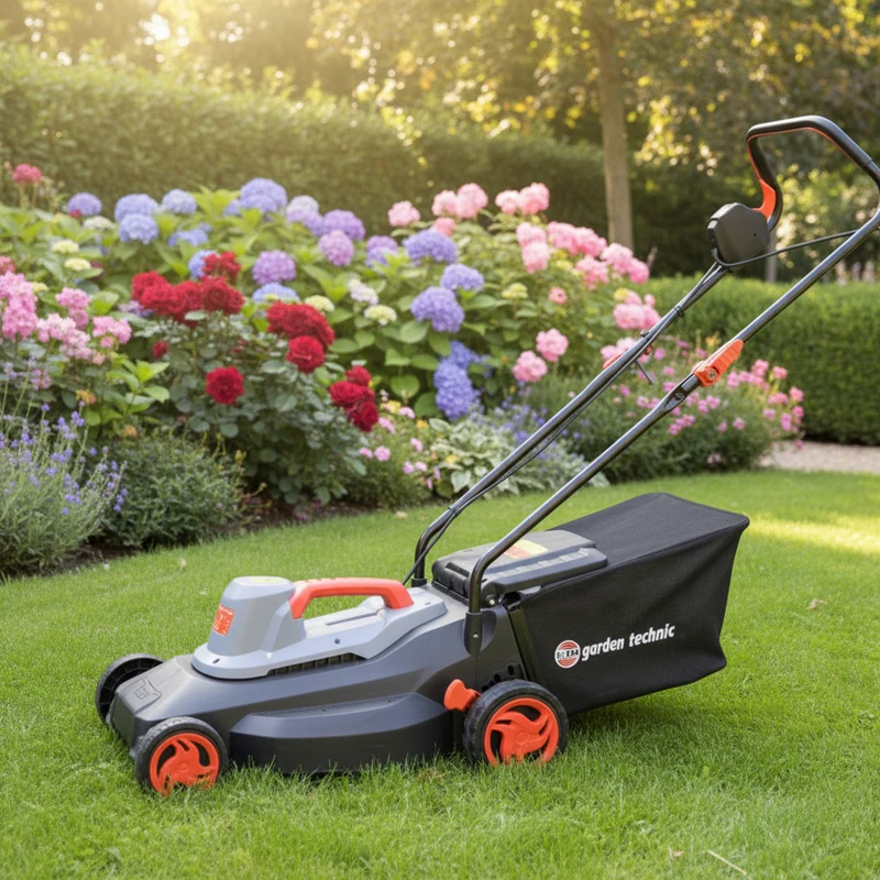 Tondeuse à gazon électrique 1500W - 37 cm - bac de 35 L