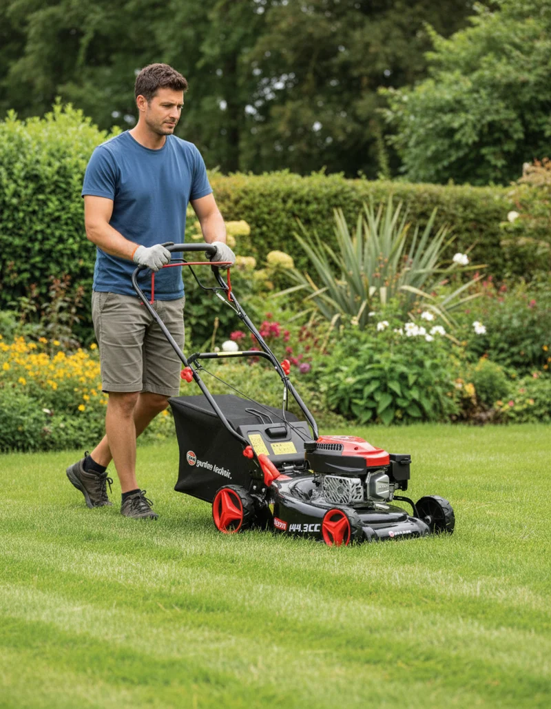 Tondeuse thermique autotractée 144.3 cc - 46 cm - bac de 60 L
