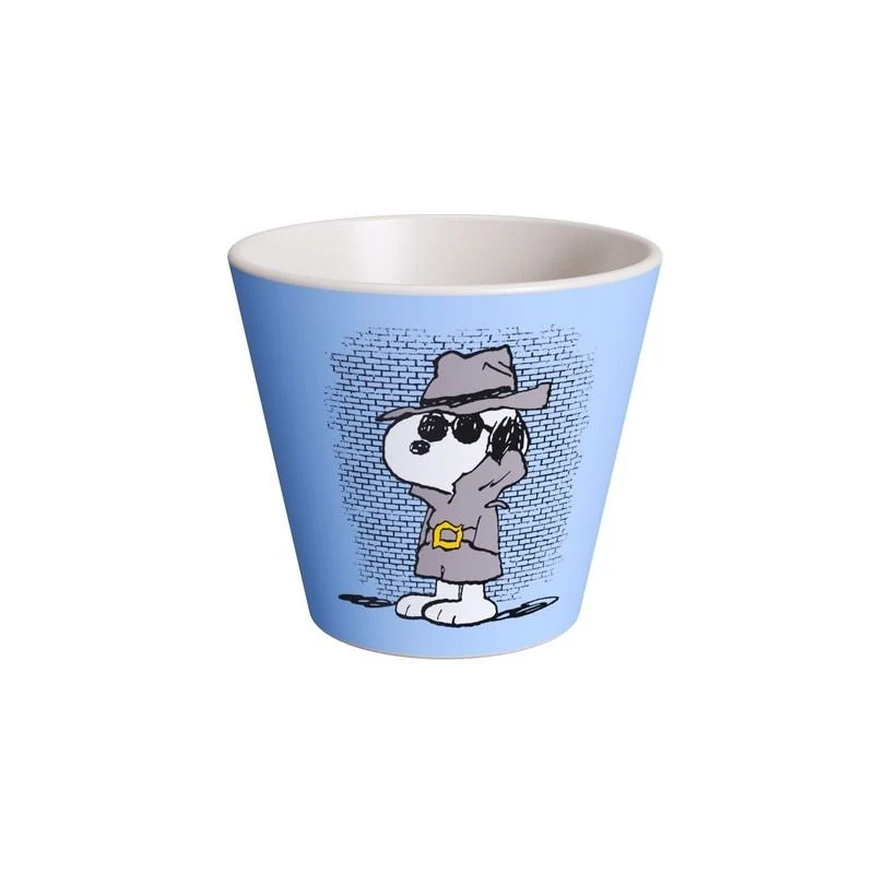 Tazza Espresso 90 ml Azzurro Snoopy Investigator Quy Cup