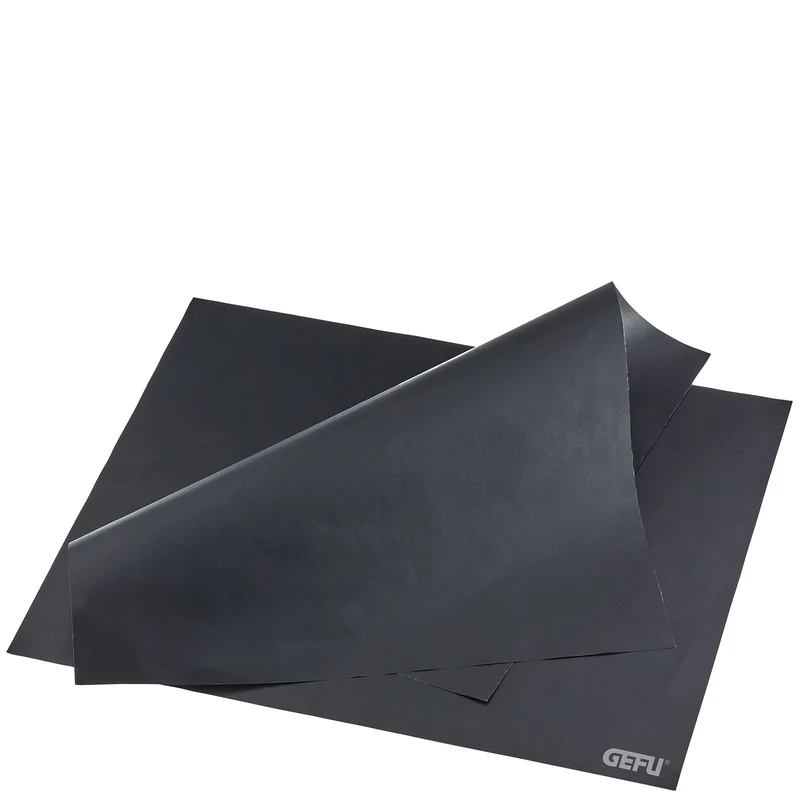 Carta da Forno Riutilizzabile 44x39 cm Nera 2 pezzi Gefu