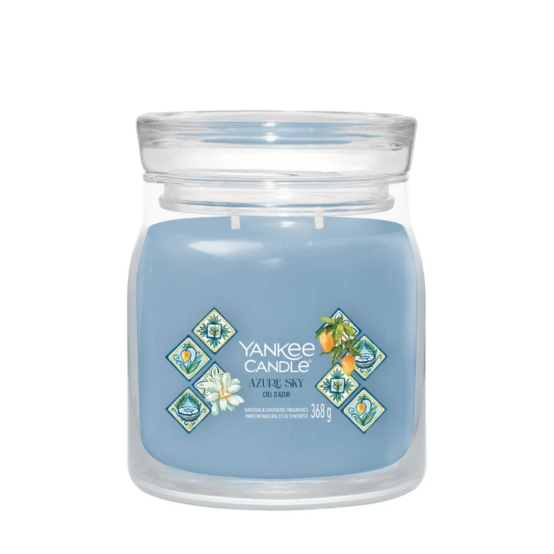 CANDELA GIARA MEDIA SIGNATURE AZURE SKY - YANKEE CANDLE