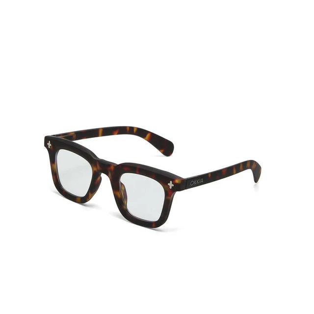 Occhiali da lettura unisex Modello Firenze +2.5 Avana OKKIA