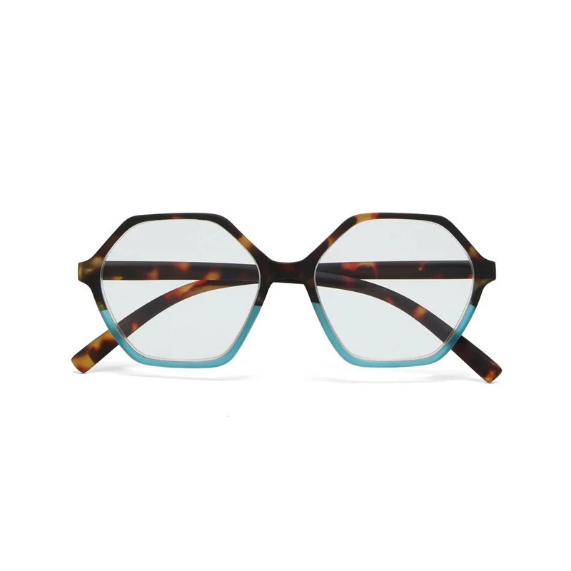 Occhiali da Lettura Modello Venezia +2.5 Avana e Blu OKKIA
