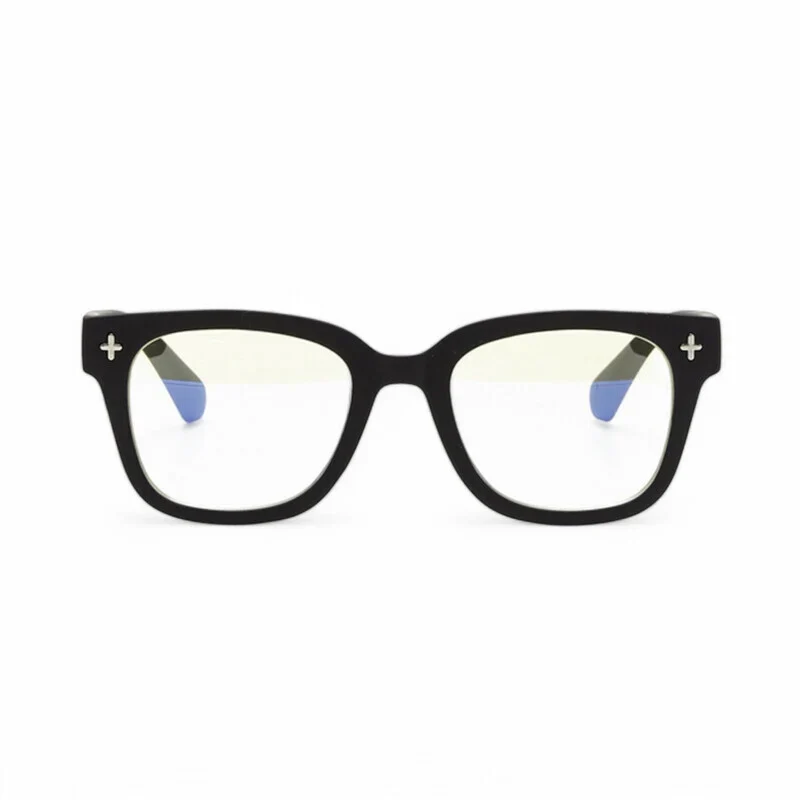 Occhiali da Lettura Anti Luce Blu Giovanni MagFrame +2.50 Nero Grigio OKKIA