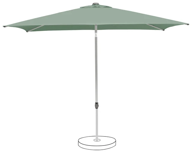 Ombrellone Pop Up 250x200cm Frost Green 023 Glatz