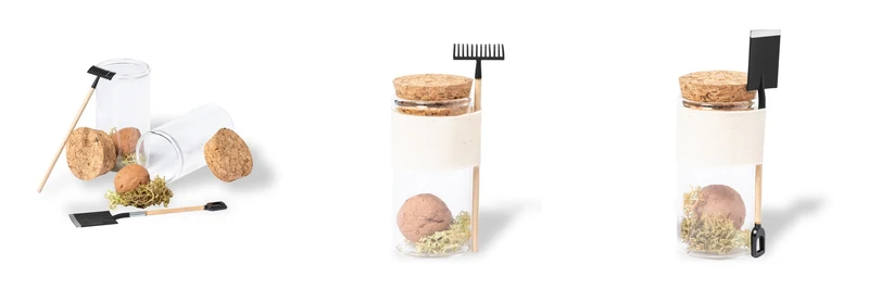 Bonbon de graines en verre/liège WINSU