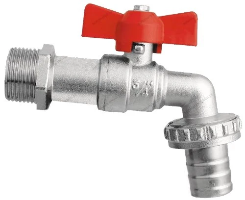 1/2 Inch Garden Hose Tap Butterfly Handle Ball Valve Bib Water Hose Pipe