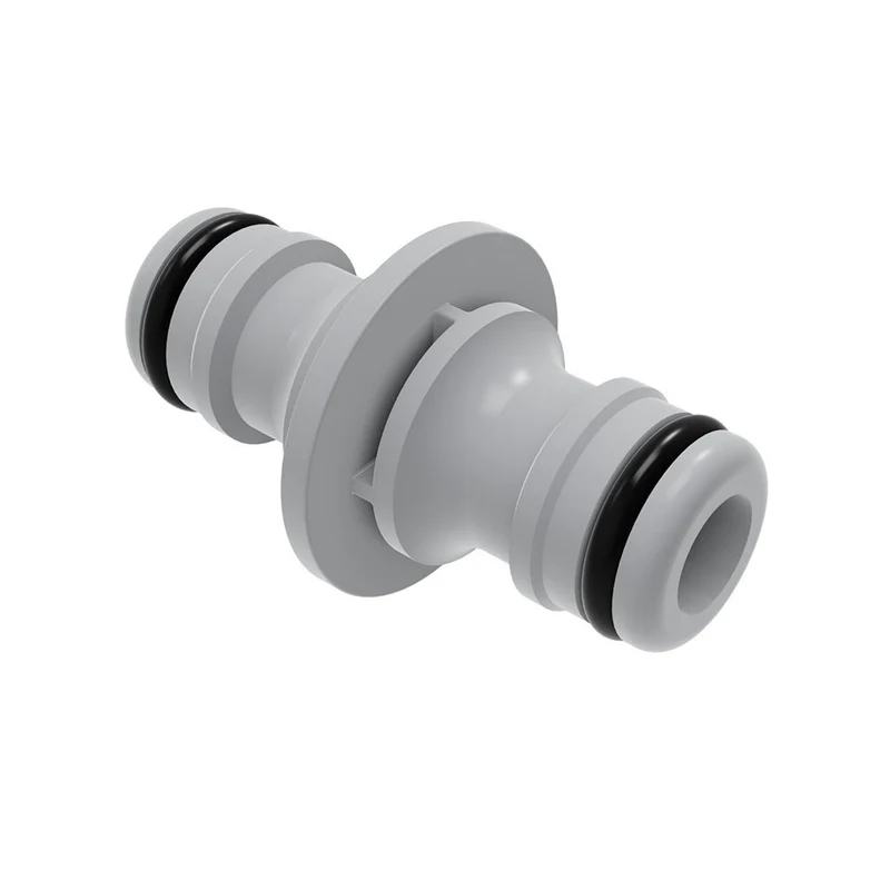 2-Way Joiner 1/2 Inch Garden Hose Connector Quick Fix Coupler