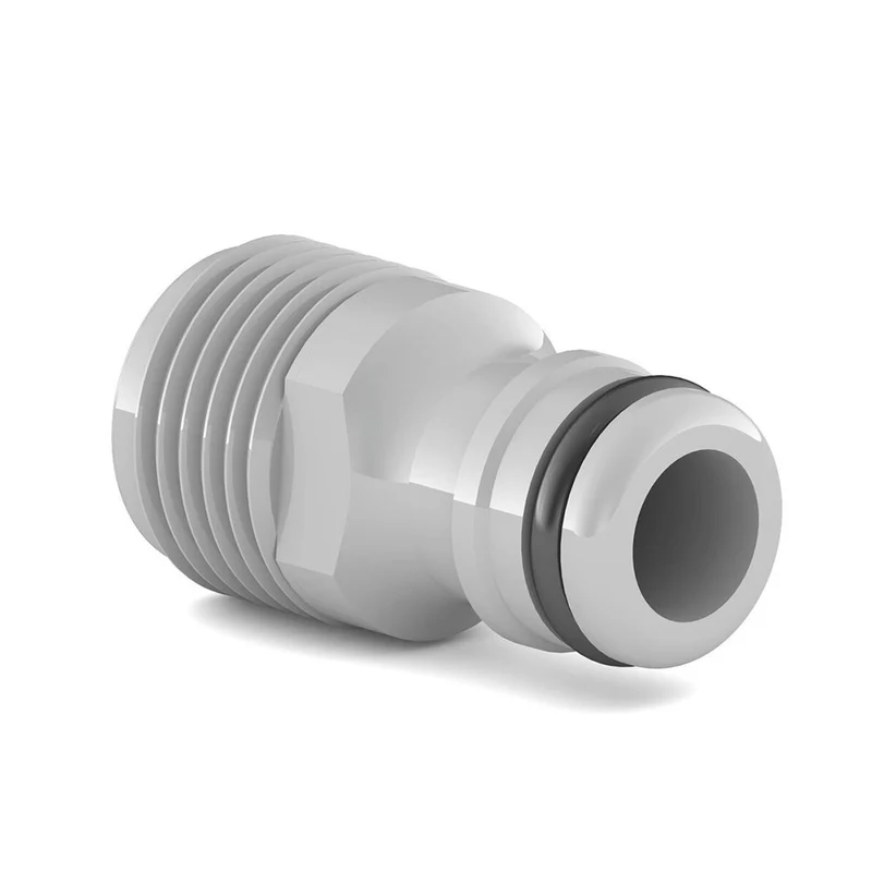 3/4 Inch Hozelock Compatibile Threaded Male Tap Connector Quick Fit