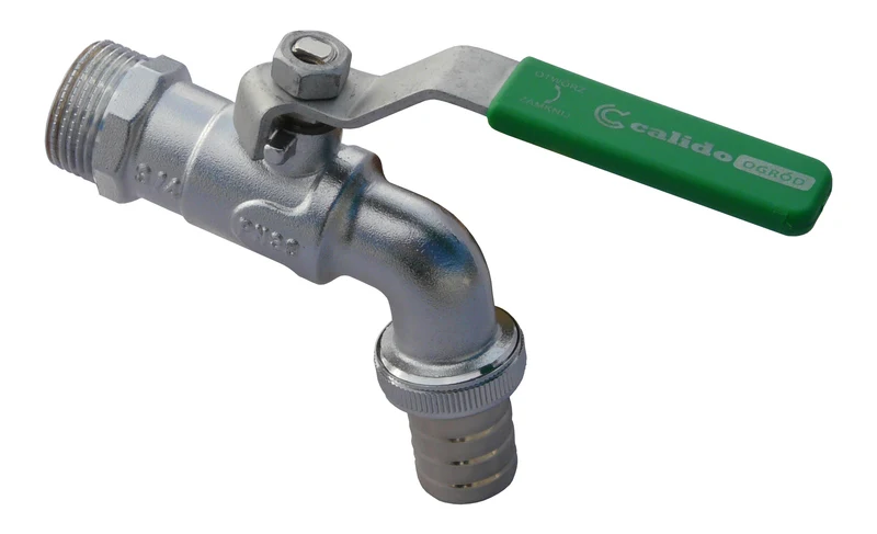 3/4 Garden Hose Tap BSP Ball Valve Calido Quarter Turn Handle Brass