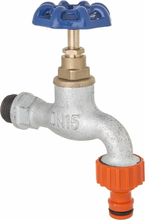 1/2 Inch Garden Hose Tap Cast Iron Faucet Valve Fits Hozelock / Gardena