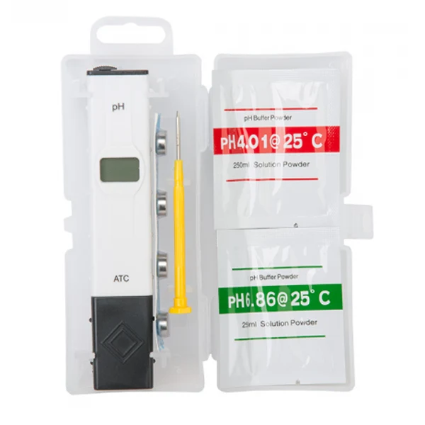 Electronic 0-14pH Range Meter Set Handy Water Acidity Gauge Test Device
