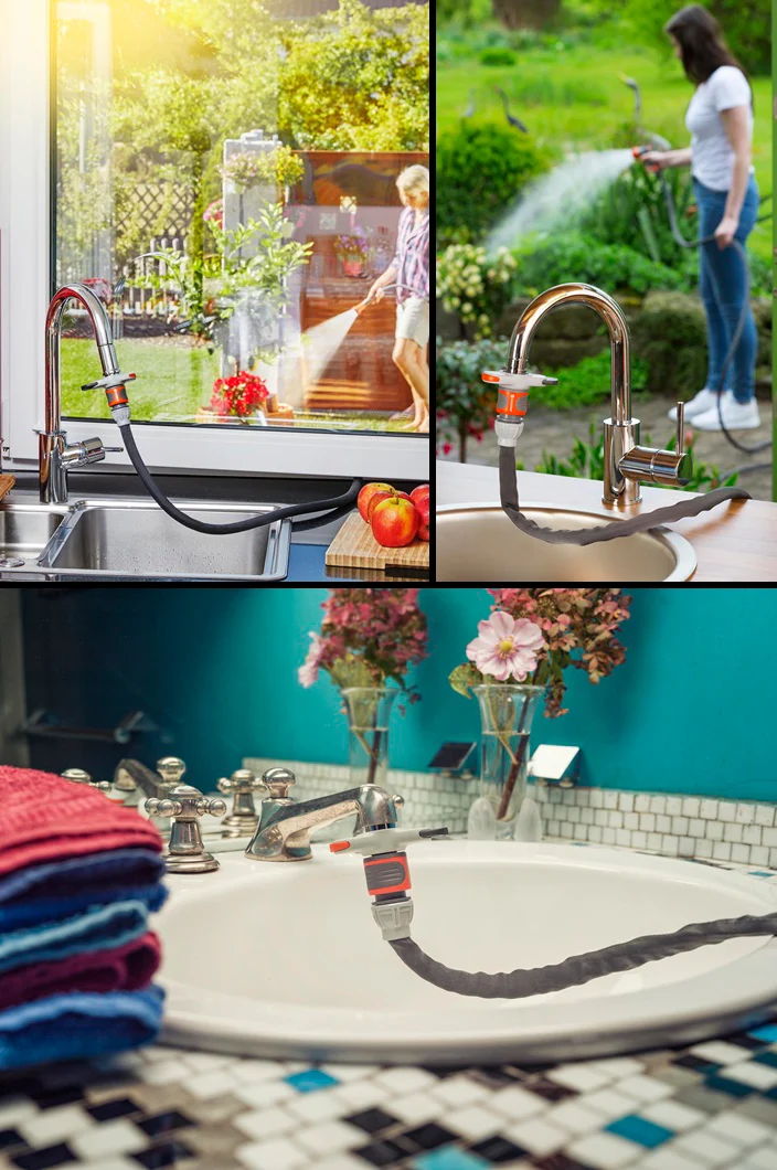 Tap Connection Universal Set Internal Faucets Simple Balcony/Terrace Water Lead