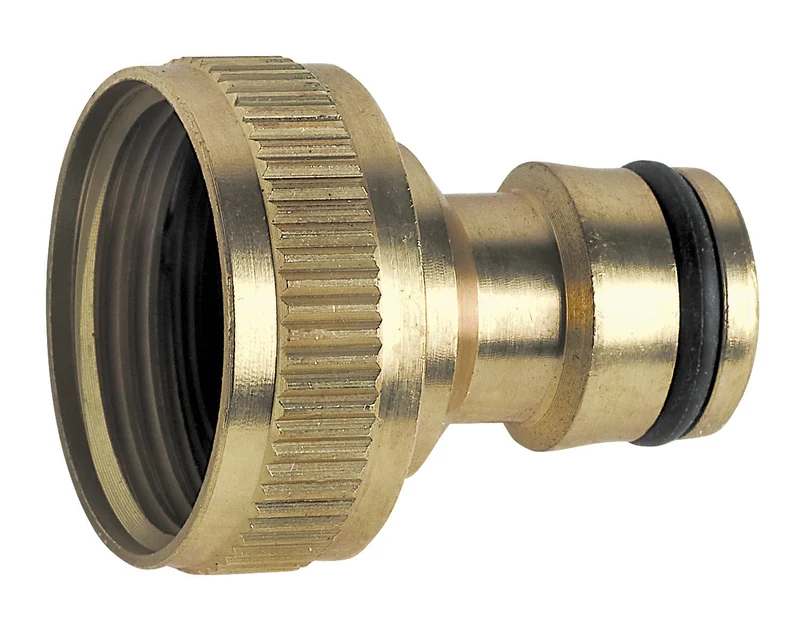 1 Inch Hozelock Compatible Threaded Female Tap Connector Brass