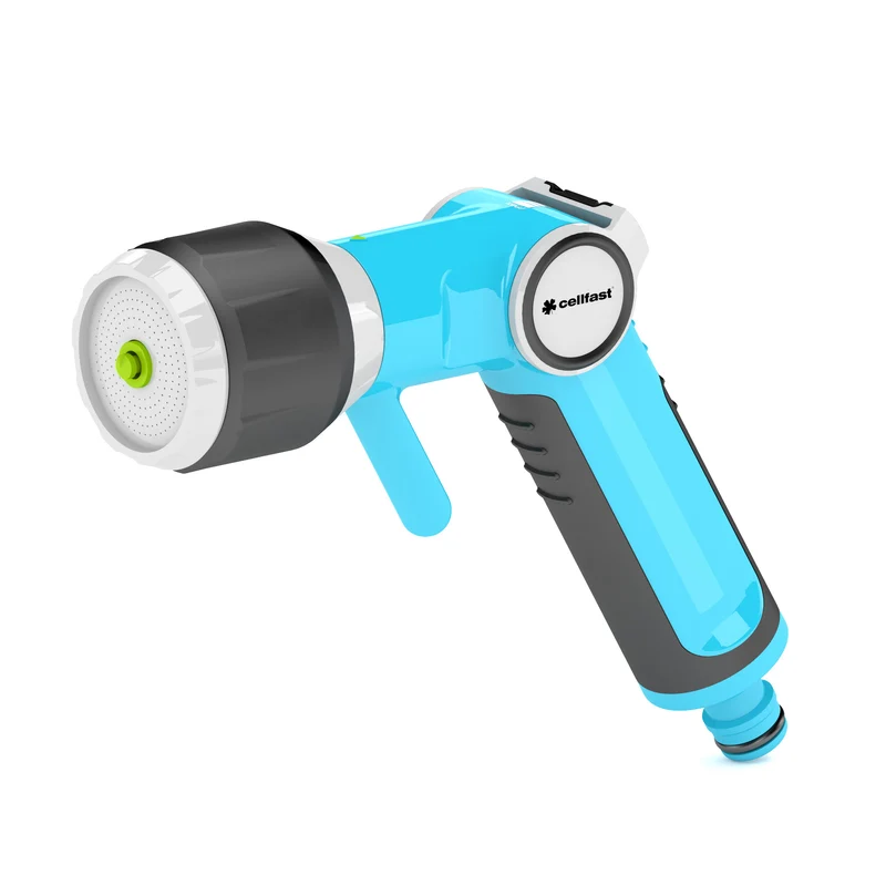 Multifunctional Garden Gun Hand Sprinkler with Non-gradual Water Flow Regulation