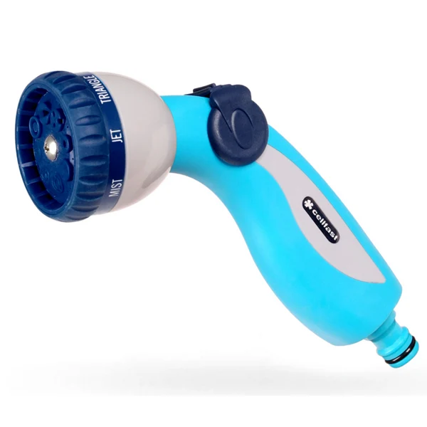 Garden Hose 8 Modes Hand Water Gun Nozzle Adjustable Flow