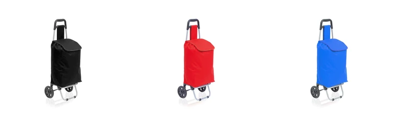 Caddie de courses pliable en polyester MAX