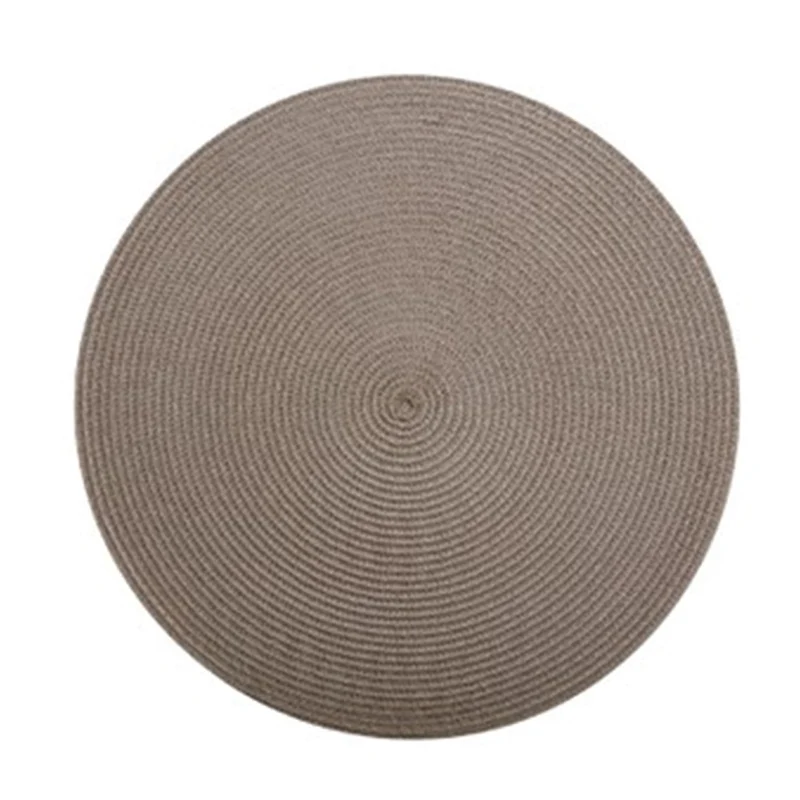 TOVAGLIETTA AMERICANA ROTONDA 38CM TAUPE