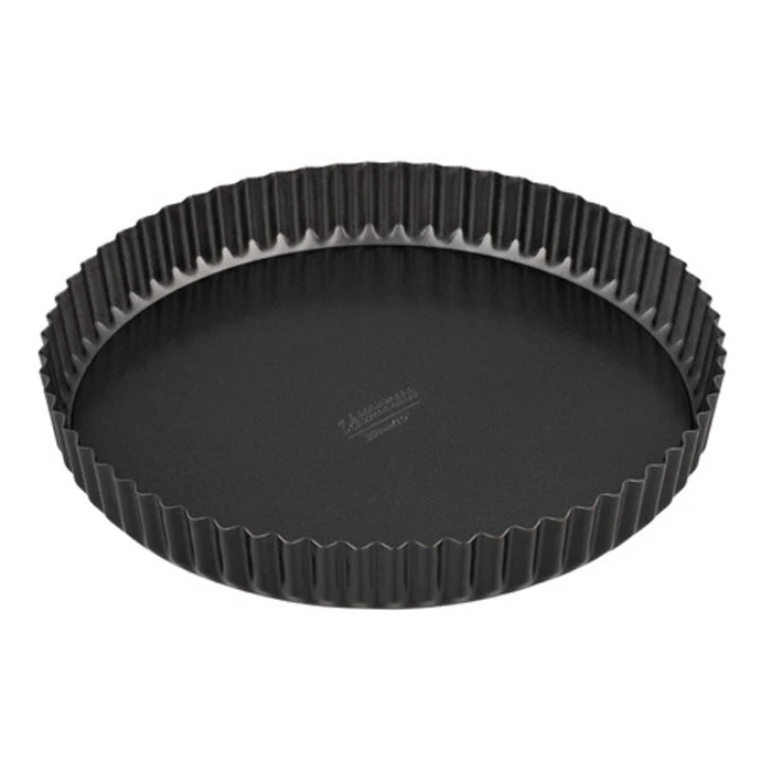 TEGLIA ANTIADERENTE PER CROSTATA/QUICHE, BASE MOBILE, Ø25CM