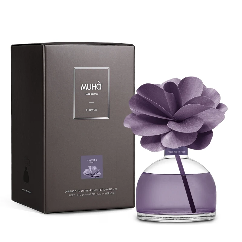 PROFUMATORE D'AMBIENTE FLOWER DIFFUSER MUSCHIO E FIORI 200 ML