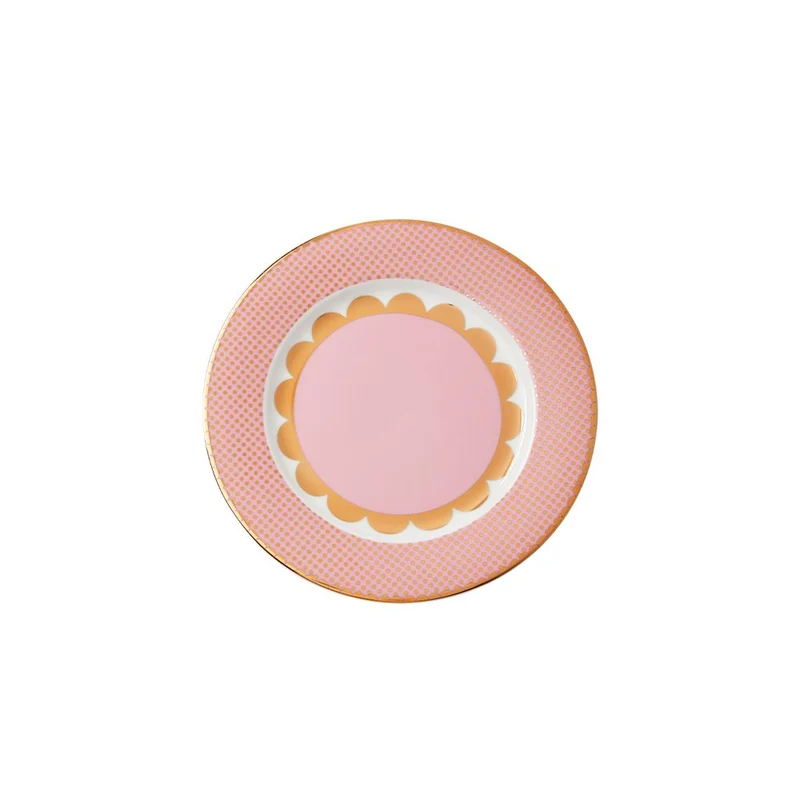 PIATTO DOLCE 19.5CM ROSA - REGENCY