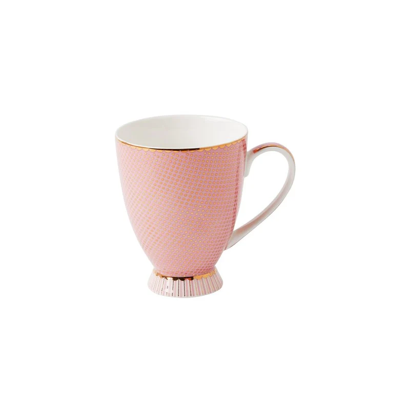 TAZZA MUG CON PIEDE 300 ML ROSA - REGENCY