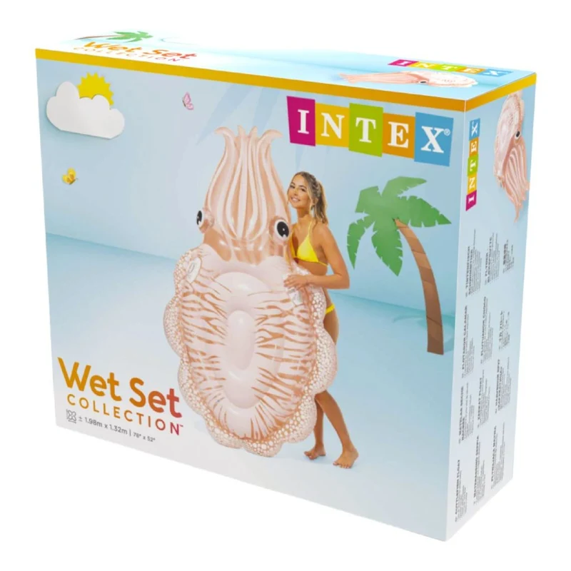 Intex Materassino Gonfiabile Seppia 191 x 117 x 30 cm
