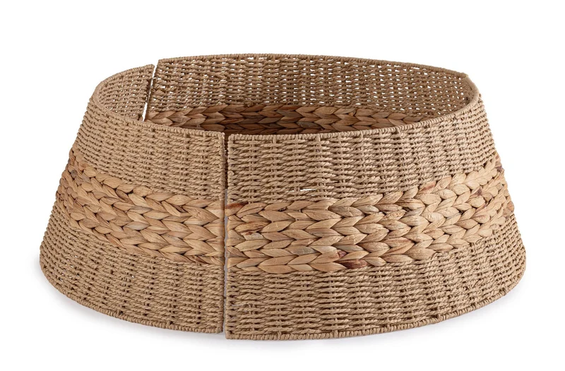 Copribase Albero Gleynor D60-78x28h Beige Naturale Christmas