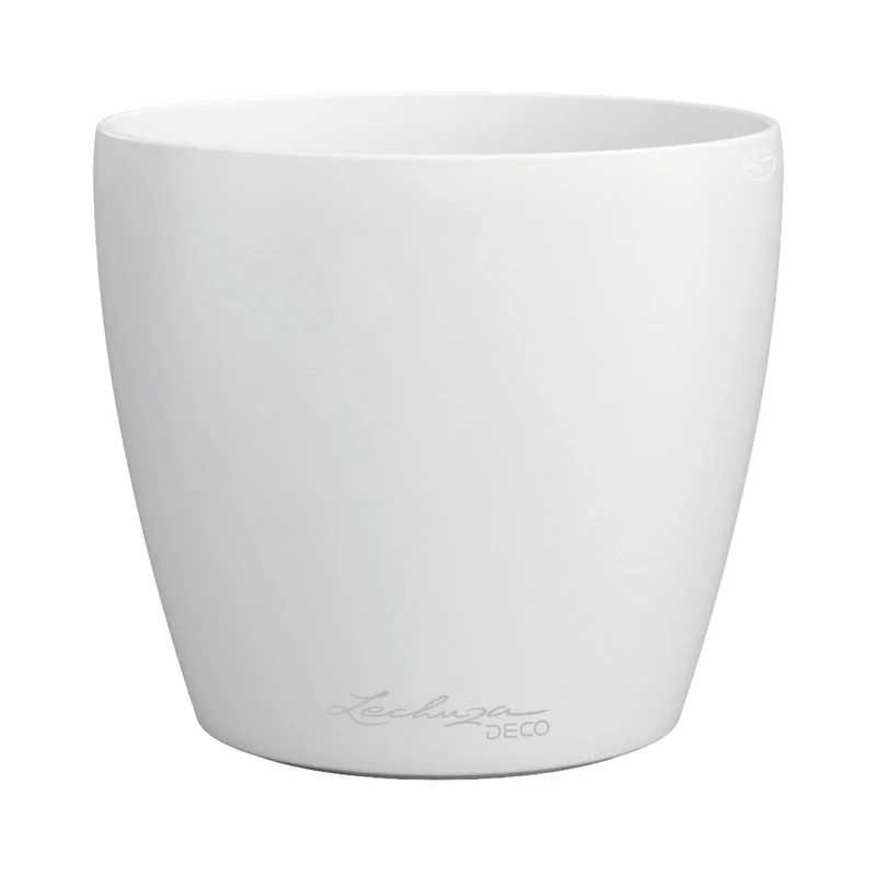 Vaso Classico "Deco 35" D34.5 H32.5CM Bianco Opaco LECHUZA