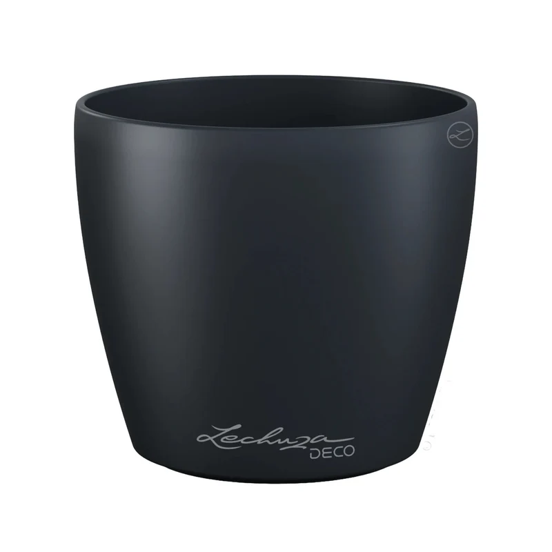 Vaso Classico "Deco 35" D34.5 H32.5CM Grigio Ardesia Opaco LECHUZA