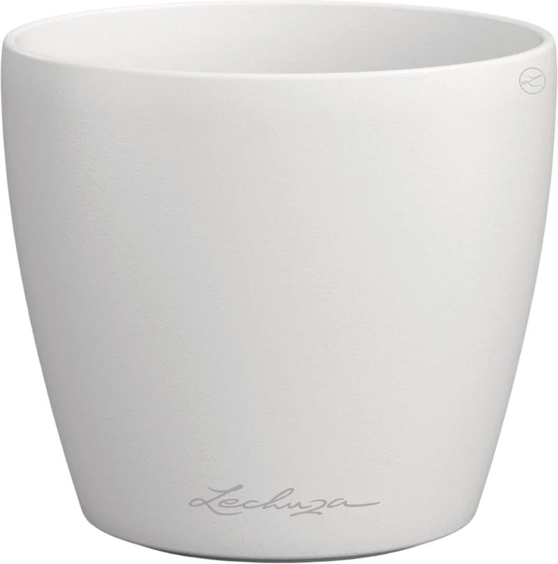 Vaso Classico "Deco 14" D15 H13.5CM Bianco Opaco LECHUZA