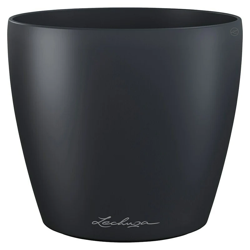Vaso Classico "Deco 14" D15 H13.5CM Grigio Ardesia Opaco LECHUZA