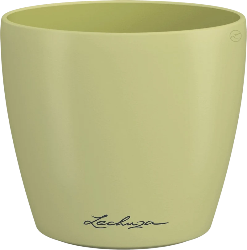 Vaso Classico "Deco 12" D13 H12CM Verde Tiglio Opaco LECHUZA