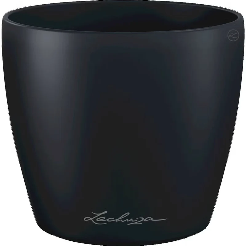 Vaso Classico "Deco 10" D11 H10CM Grigio Ardesia Opaco LECHUZA