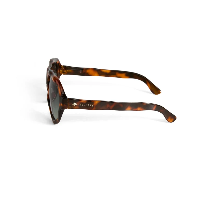 Occhiali da Sole FLORIDA Havana Classico Lente Verde Sfumato SELETTI x OKKIA