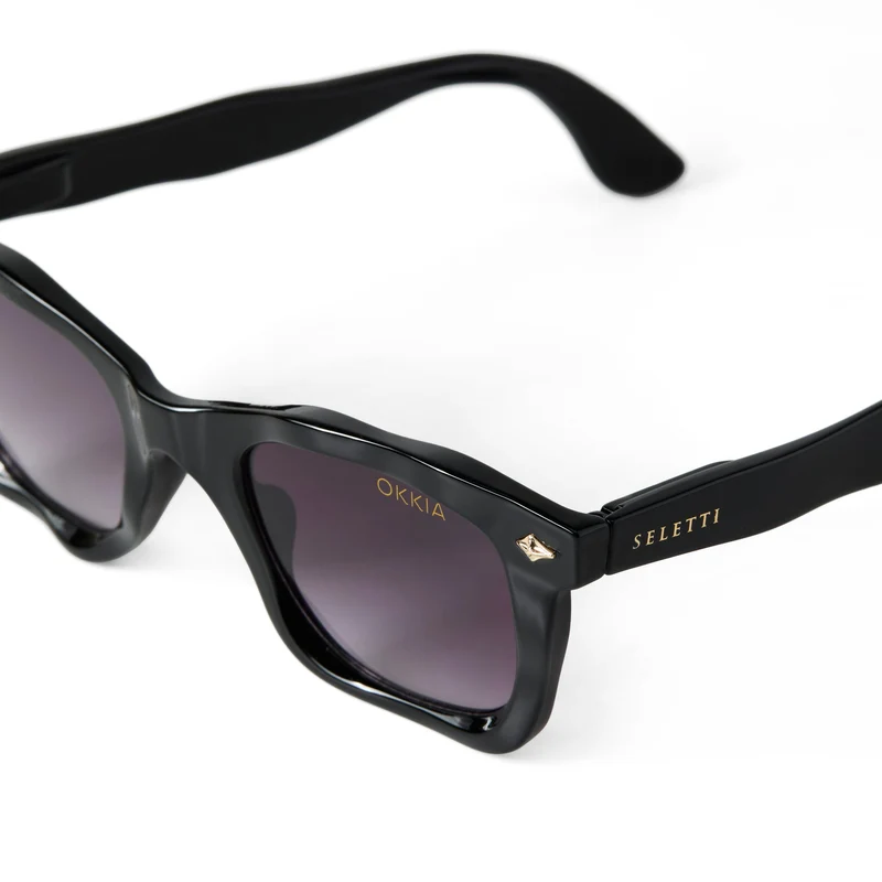 Occhiali da Sole Dakota Black Gradient SELETTI x OKKIA