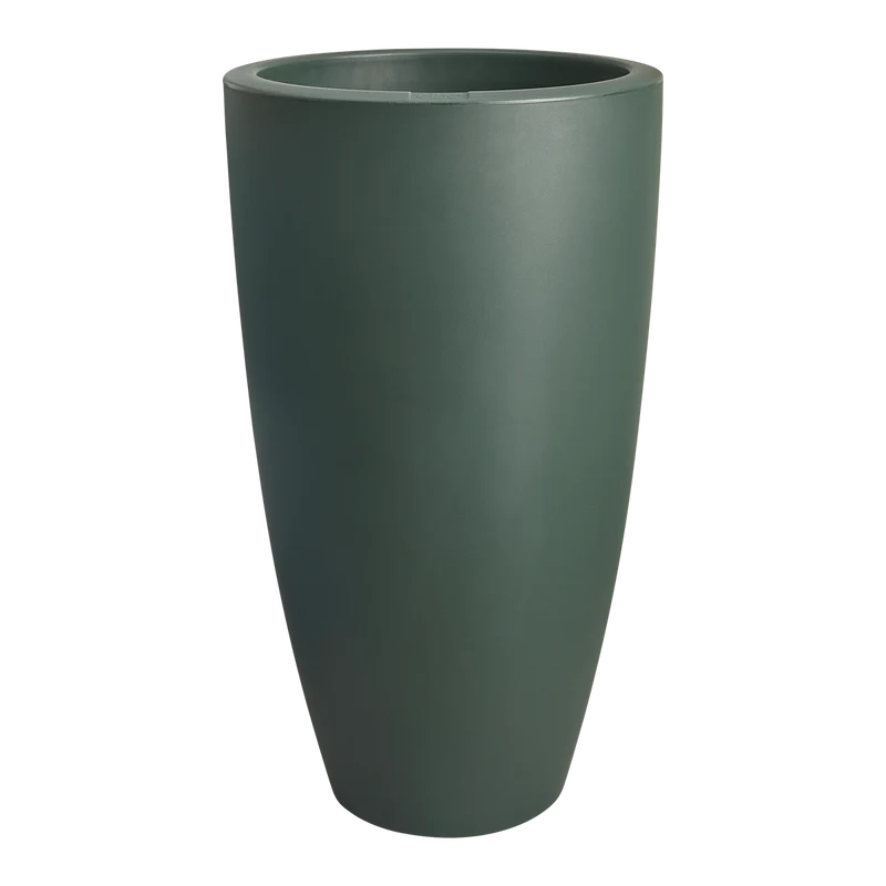 Vaso Juno Round High D 39 x H 70 cm Verde Smeraldo Elho