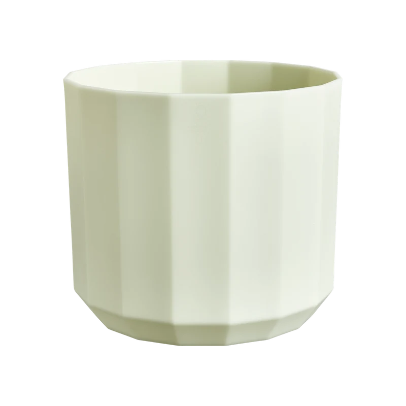 Vaso Facet Round D 19 x H 17 cm Verde Té ELHO