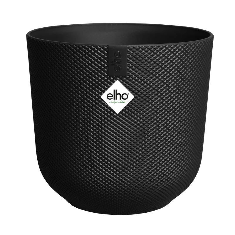 Vaso Jazz Round Mini D 9 x H 9 cm Nero ELHO