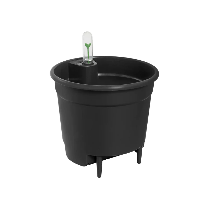 Vaso Inserto Auto-Irrigante D 15 x H 12 cm Nero ELHO