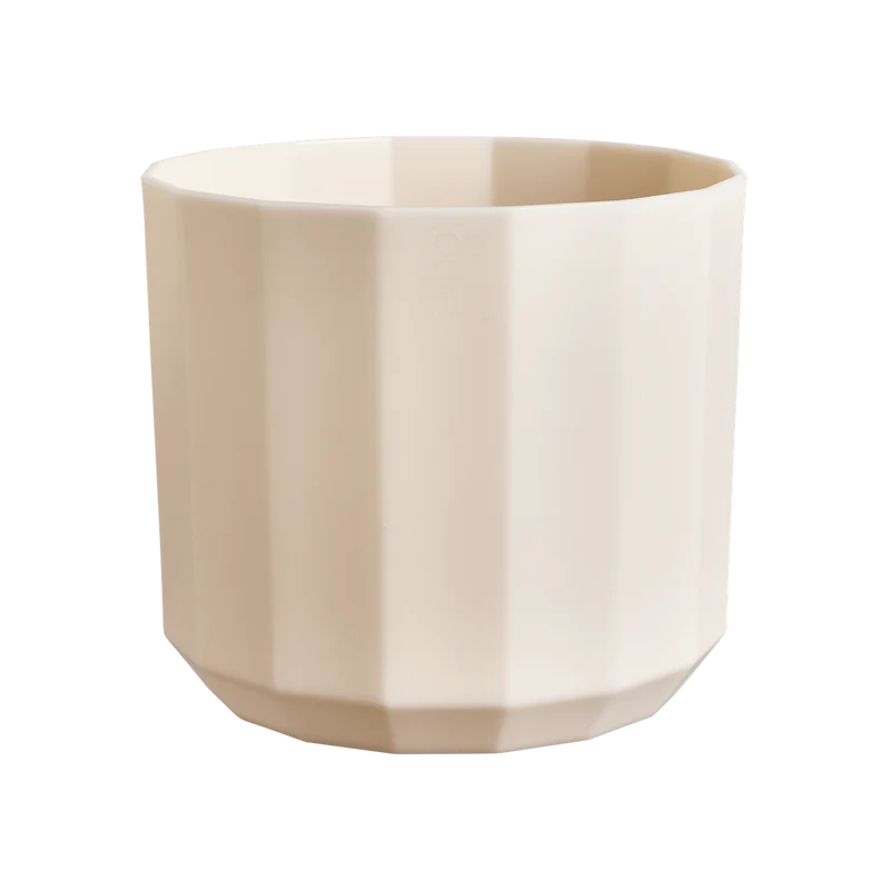 Vaso Facet Round D 19 x h 17 cm Rosa Mandorla ELHO